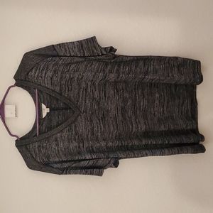 Grey Plus Size Top 1X